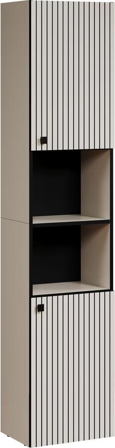 Welltime Hoge kast Amrum Badkamerkast met en zonder lade (B D H) 40-70 31 186 cm - Foto 5