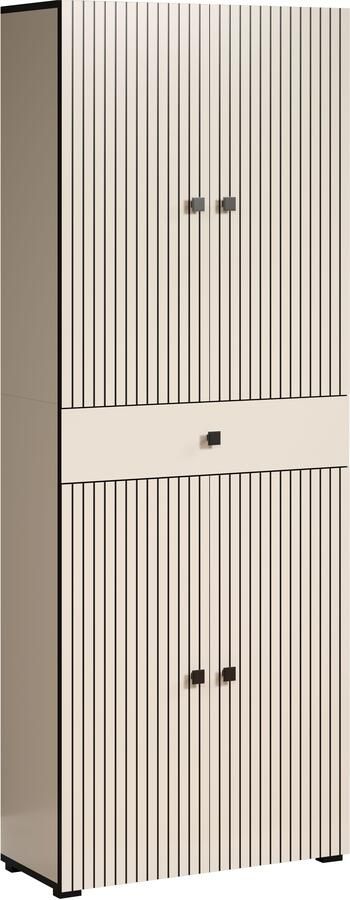 Welltime Hoge kast Amrum Breedte 40 cm ruime hoge kast eik ribbellook badkamerkast - Foto 4