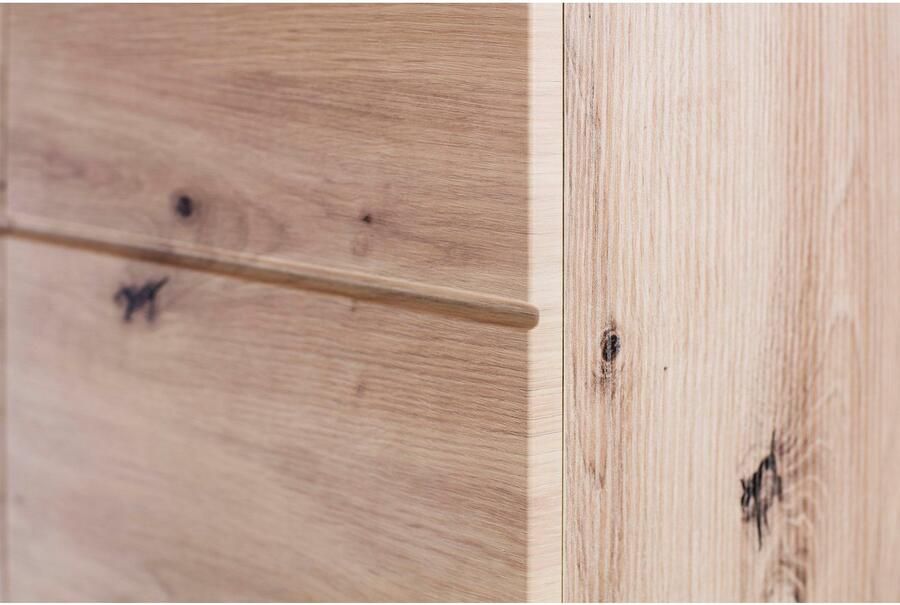 Welltime Hoge kast Avena Badkamer hoge kast met open vak 4 deuren en 4 planken - Foto 4