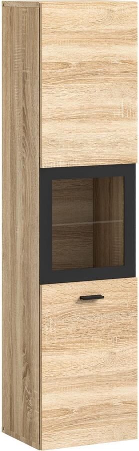 Welltime Hoge kast Tampa hoogte 125cm hangend of staand te monteren Badkamerkast hangkast badkamer badkamermeubels - Foto 7