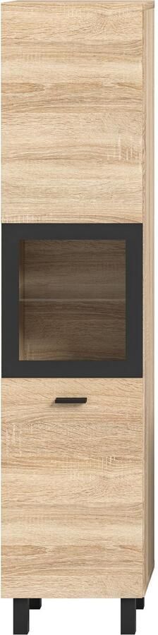 Welltime Hoge kast Tampa hoogte 125cm hangend of staand te monteren Badkamerkast hangkast badkamer badkamermeubels - Foto 10