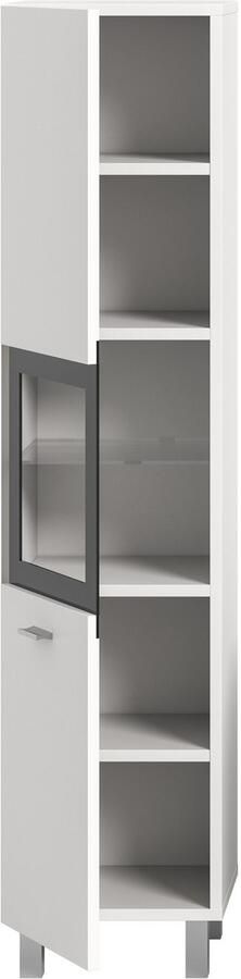 Welltime Hoge kast Tampa hoogte 125cm hangend of staand te monteren Badkamerkast hangkast badkamer badkamermeubels - Foto 9