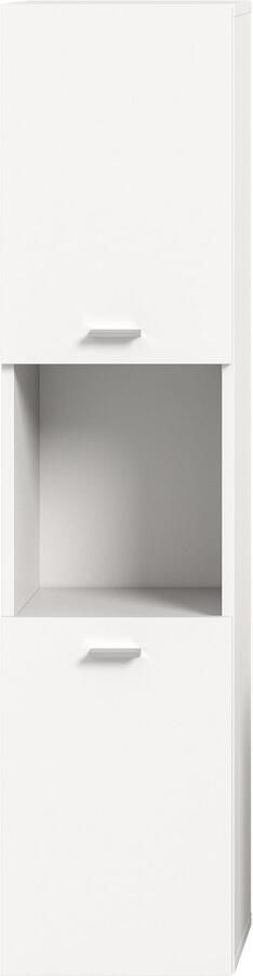 Welltime Hoge kast Tampa hoogte 125cm hangend of staand te monteren Badkamerkast hangkast badkamer badkamermeubels - Foto 7