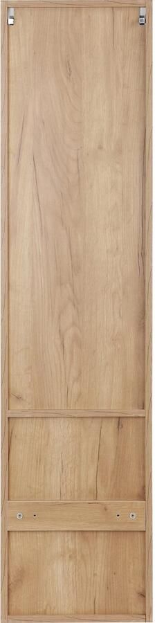 Welltime Hoge kast Torun badkamerkast kast breedte 35 cm met glazen fronten - Foto 6