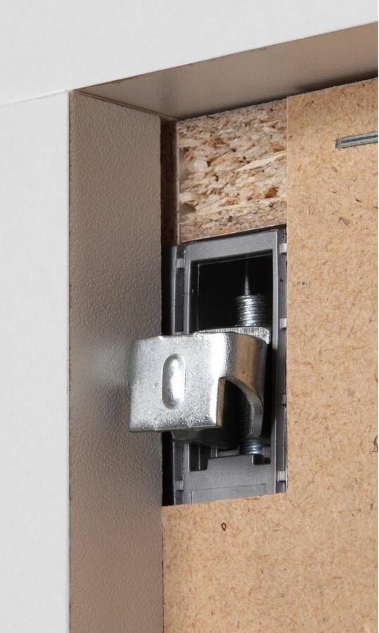 Welltime Hangend kastje Trento in verschillende designs en kleuren Badkamermeubel breedte 30 cm 1 deur 2 planken Made in Germany - Foto 4