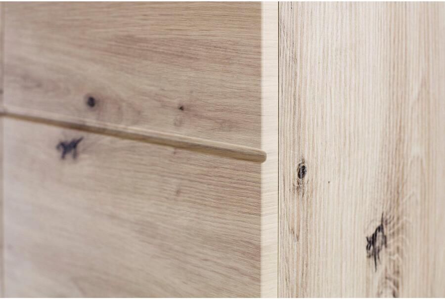 Welltime Hoge kast Avena Badkamer hoge kast met open vak 2 deuren en 2 planken - Foto 7