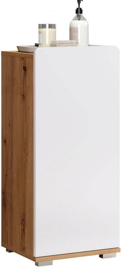 Welltime Onderkast Coria Griffloser staande kast badkamerkast Afmetingen (B D H) 37 31 82 cm