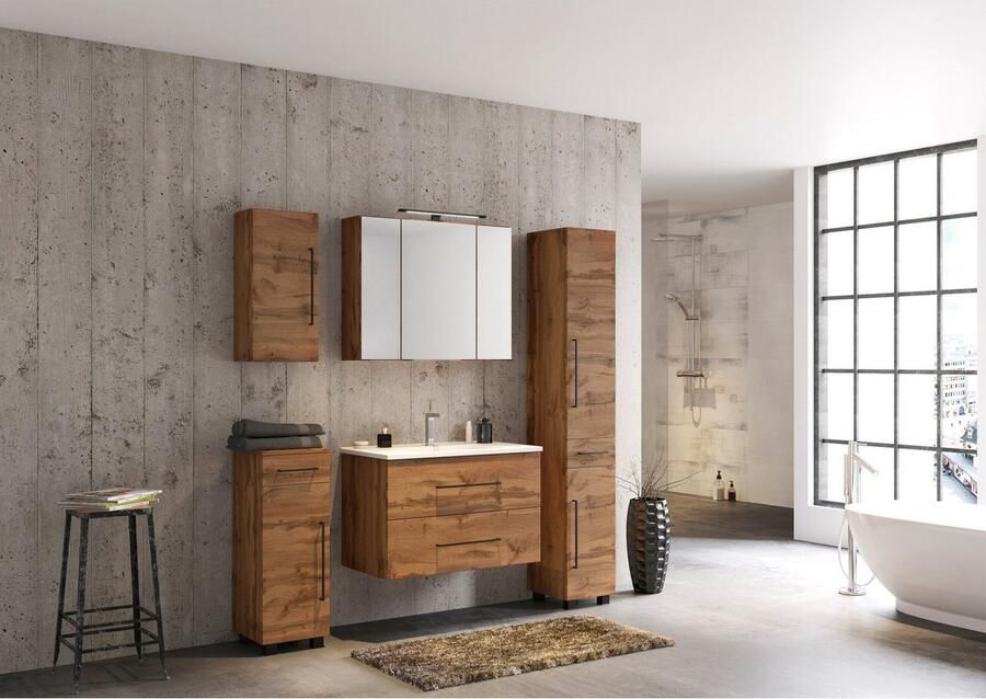 Welltime Smalle kast Luena Breedte 30 cm met metalen lade en soft-closefunctie - Foto 3