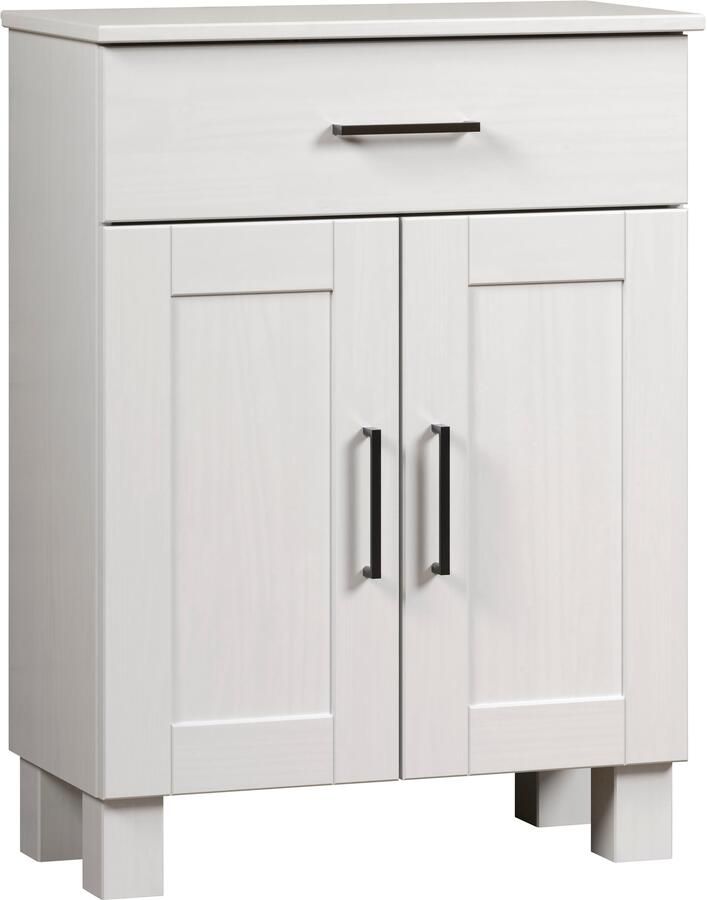 Welltime Onderkast Ulea Badkommode van massief hout met brede lade (B D H) 60 30 80 cm (1 stuk) - Foto 7