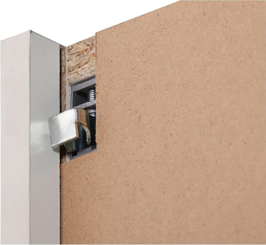 Welltime Smalle kast Jaca Breedte 60 cm met MDF-hoogglansfronten - Foto 2