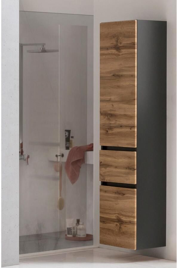Welltime Smalle kast Kaunas 40 cm breed met laden met soft-close functie - Foto 7