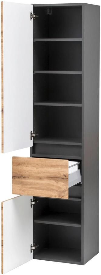 Welltime Smalle kast Kaunas 40 cm breed met laden met soft-close functie - Foto 9