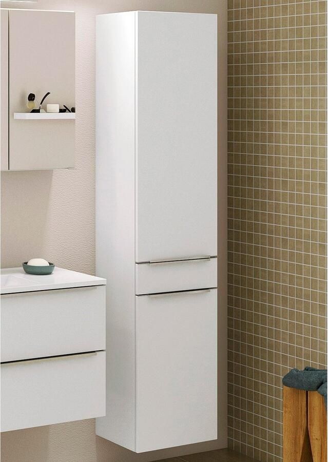 Welltime Smalle kast Matera Breedte 40 cm hoogwaardige matte mdf-fronten en soft-closefunctie - Foto 3