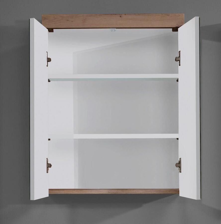 Welltime Spiegelkast Avena Badkamerkast optioneel met LED-verlichting (B D H) 60 17 77 cm - Foto 1