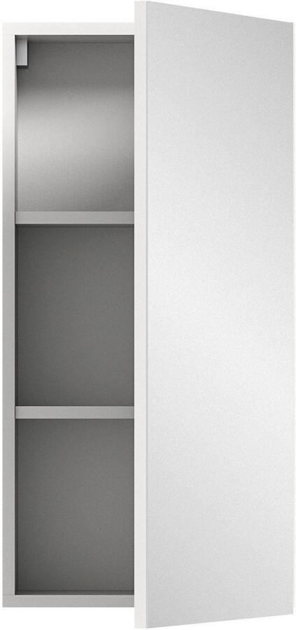 Welltime Spiegelkast BIEL TOPSELLER! breedte 38 cm 1 deur 2 legplanken 3 vakken (1 stuk) - Foto 7