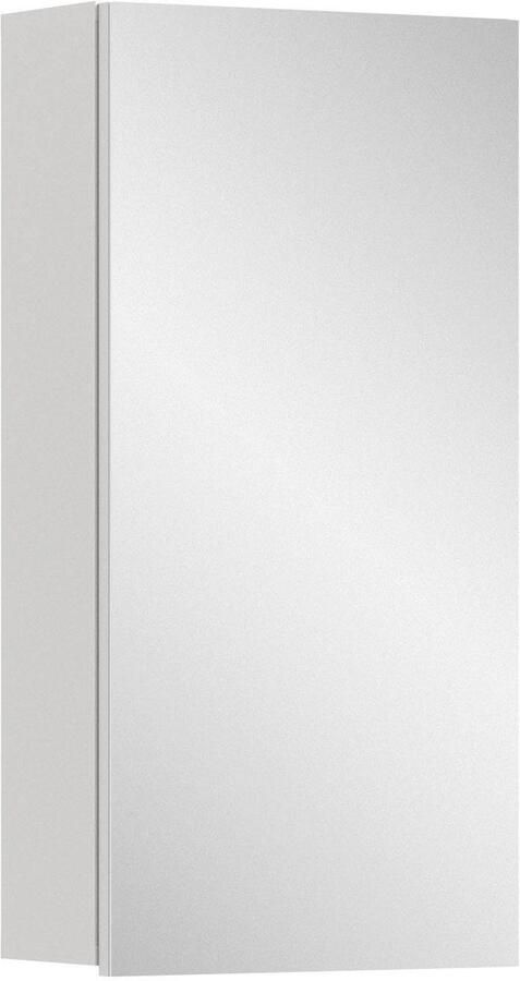 Welltime Spiegelkast BIEL TOPSELLER! breedte 38 cm 1 deur 2 legplanken 3 vakken (1 stuk) - Foto 5