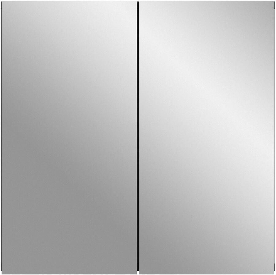 Welltime Spiegelkast Doux breedte 60 cm 2 spiegeldeuren 1 plank 3 vakken