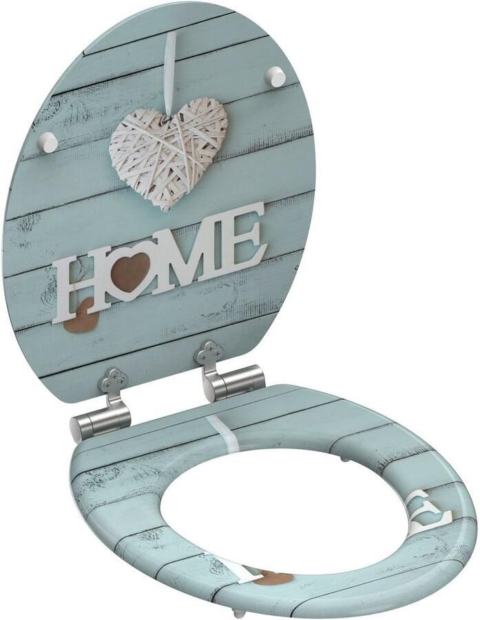 Welltime Toiletzitting Home met softclosemechanisme mdf krasvast - Foto 3