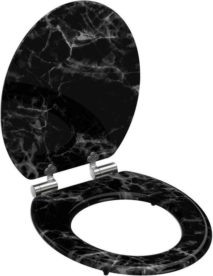 Welltime Toiletzitting Marmer met soft-closemechanisme - Foto 3