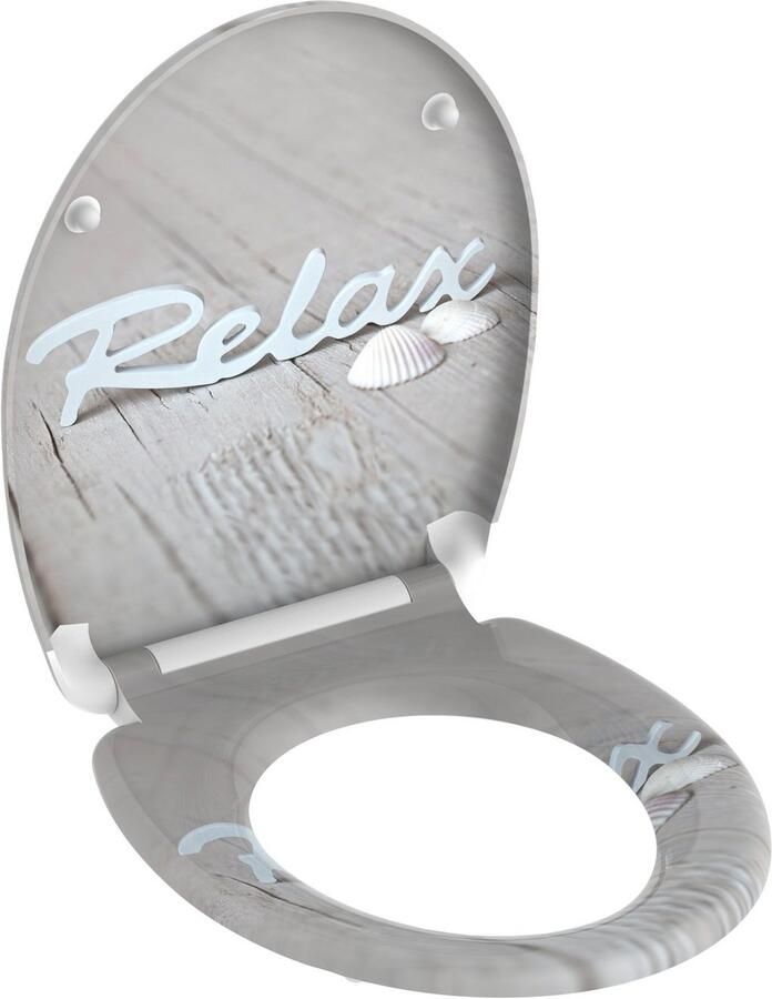 Welltime Toiletzitting Relax afneembaar softclosemechanisme breukbestendig krasvast snelsluiting - Foto 4