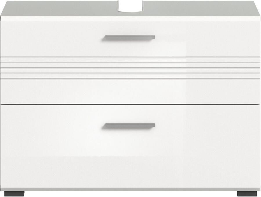 Welltime Wastafelonderkast Calcio breedte 80 cm 2 lades waarvan één verdeeld - Foto 2