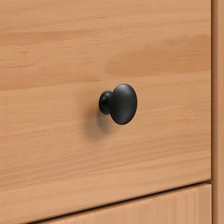 Welltime Halfhoge kast Kall Brede badkamerplank van massief grenenhout Wit of bruin gelakt (1 stuk) - Foto 2