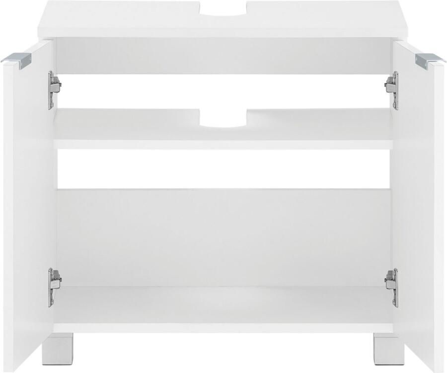 Welltime Wastafelonderkast Lage Gemakkelijk te onderhouden oppervlak veel bergruimte FSC -gecertificeerd - Foto 3