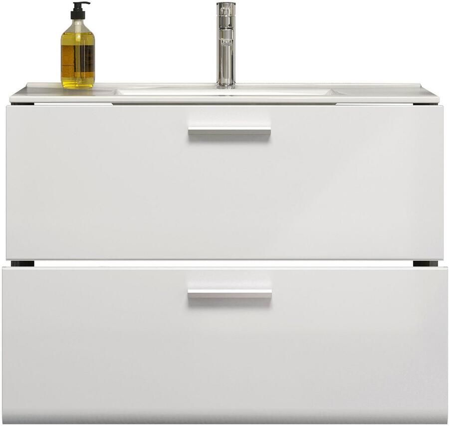 Welltime Wastafelonderkast Ravenna Brede hangende wastafelonderkast met inbouwwastafel - Foto 3