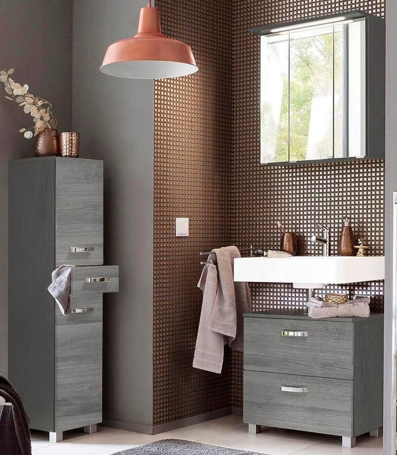 Welltime Wastafelonderkast Ravenna Breedte 60 cm met soft-closefunctie - Foto 3
