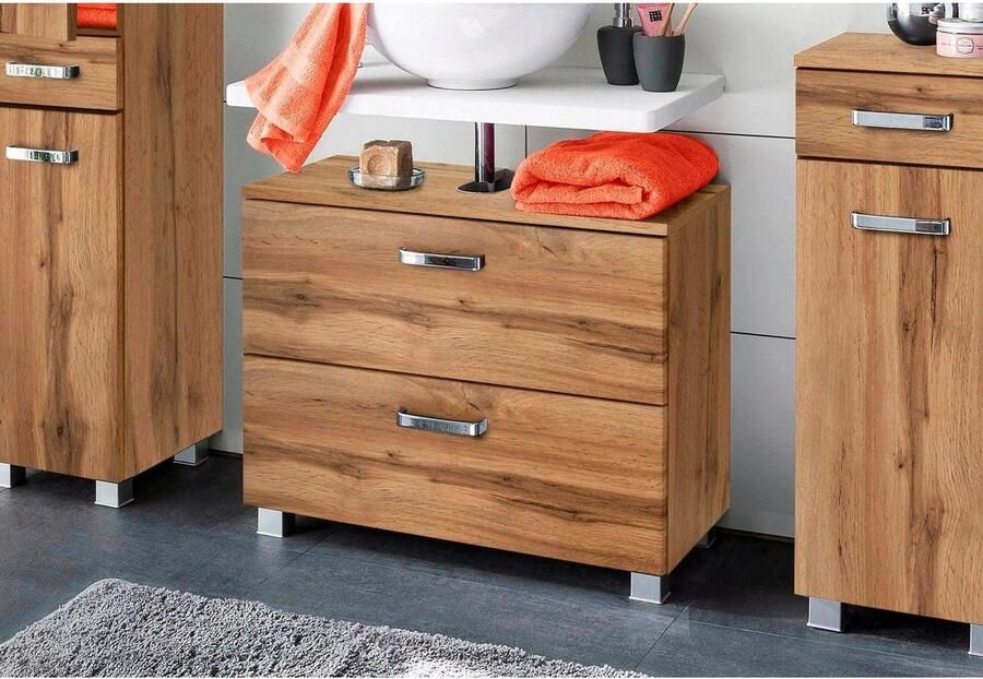 Welltime Wastafelonderkast Ravenna Breedte 70 cm deuren met demper - Foto 3