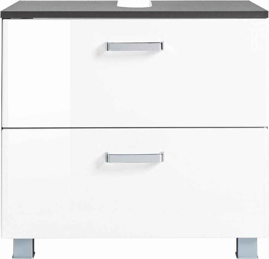 Welltime Wastafelonderkast Ravenna Breedte 70 cm deuren met demper
