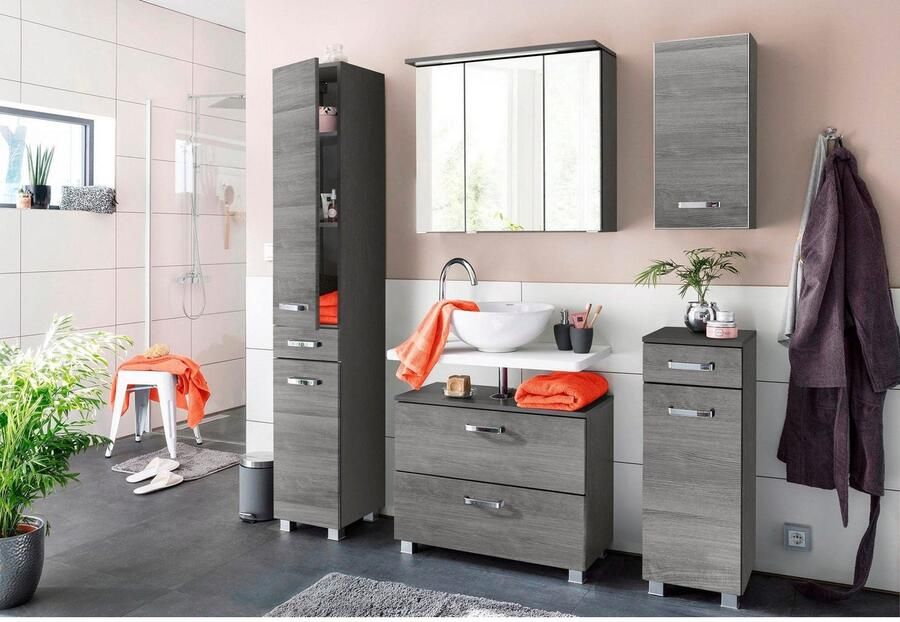 Welltime Wastafelonderkast Ravenna Breedte 70 cm deuren met demper - Foto 4
