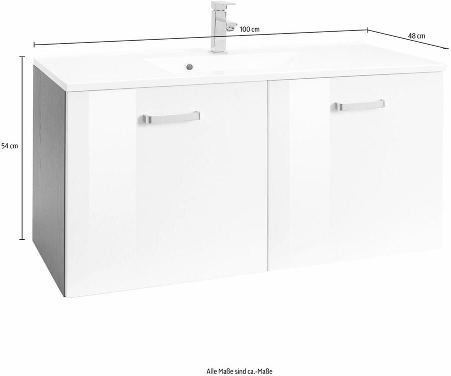 Welltime Wastafelonderkast Ravenna