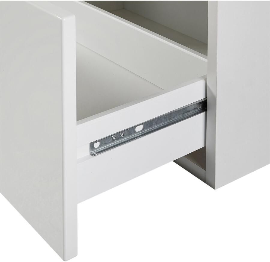 Welltime Wastafelonderkast Trento in verschillende designs en kleuren Badkamermeubel breedte 60 cm wastafelkast met poten Made in Germany - Foto 3