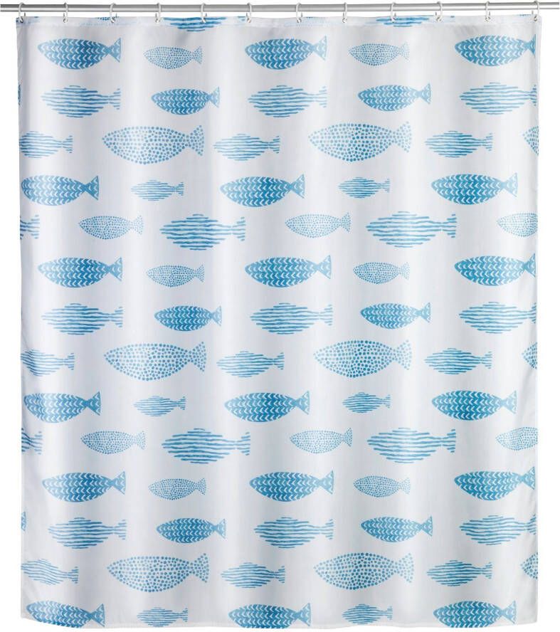 Wenko Douchegordijn Aquamarijn Hoogte 200 cm textiel (polyester) - Foto 3