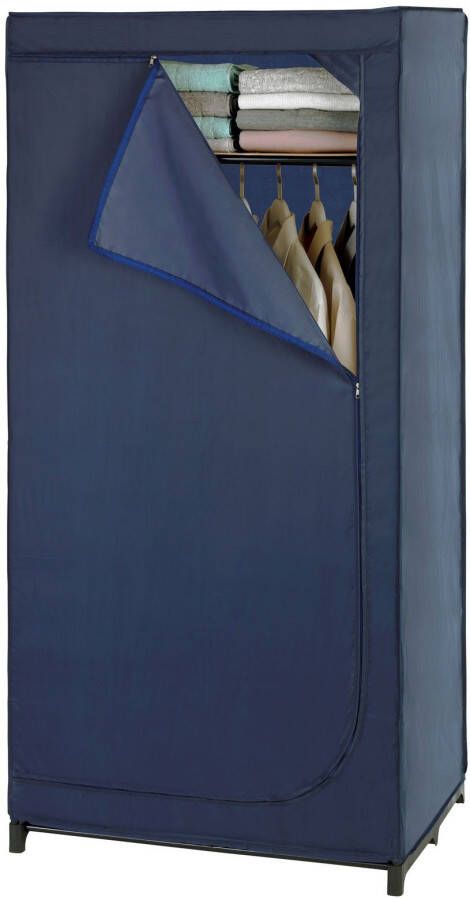 Wenko Kledingkast Business Polyesterkwaliteit met planchet hoogte 160 cm