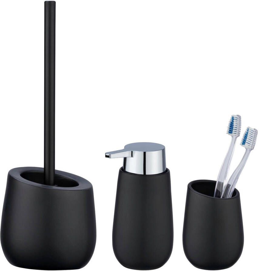 Wenko Set badkameraccessoires Badi gemaakt van keramiek (set 3-delig) - Foto 6