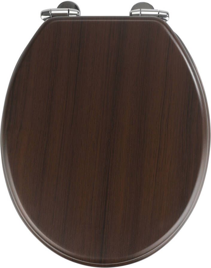 Wenko Toiletzitting Wengé Met soft-closemechanisme - Foto 7