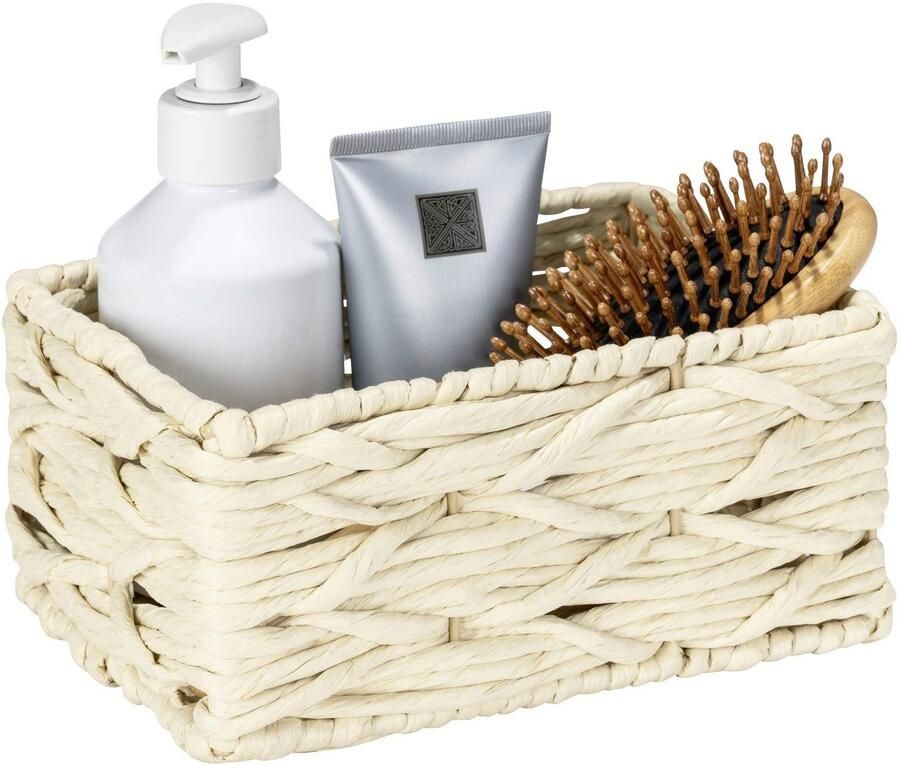 Wenko Badkamerorganizer Badbox Vabriano Klein uit hoogwaardig papierweefsel - Foto 2