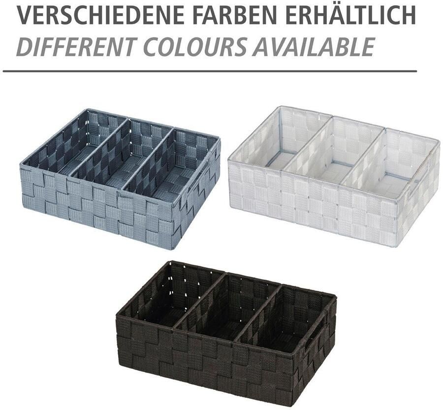 Wenko Badkamerorganizer Organizer Adria 3 vakken met handvat - Foto 3