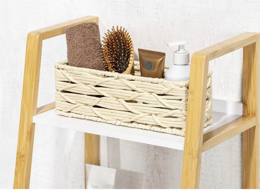 Wenko Badkamerorganizer Vabriano Lang uit hoogwaardig papierweefsel - Foto 4