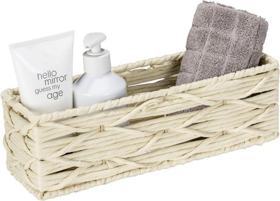 Wenko Badkamerorganizer Vabriano Lang uit hoogwaardig papierweefsel - Foto 5