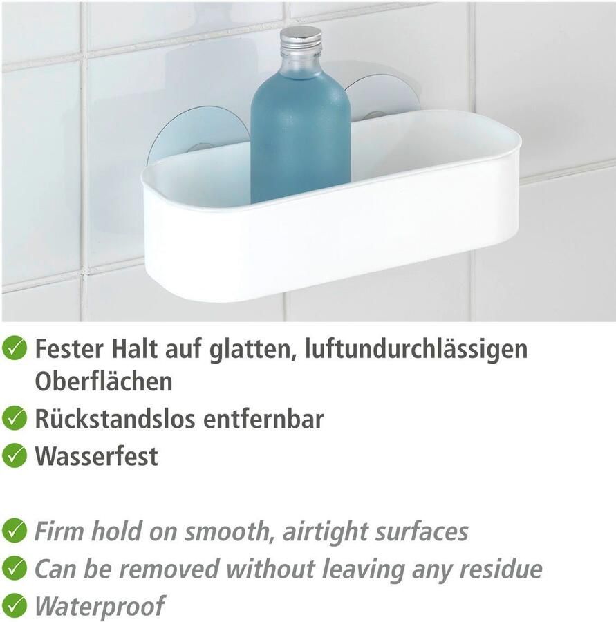 Wenko Badkamerrekje Static-Loc Osimo Bevestigen zonder boren - Foto 2