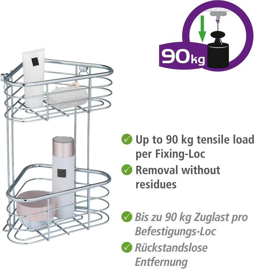 Wenko Badkamerrekje Trestina Hoekrek 2 etages - Foto 5