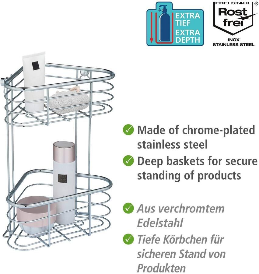 Wenko Badkamerrekje Trestina Hoekrek 2 etages - Foto 7
