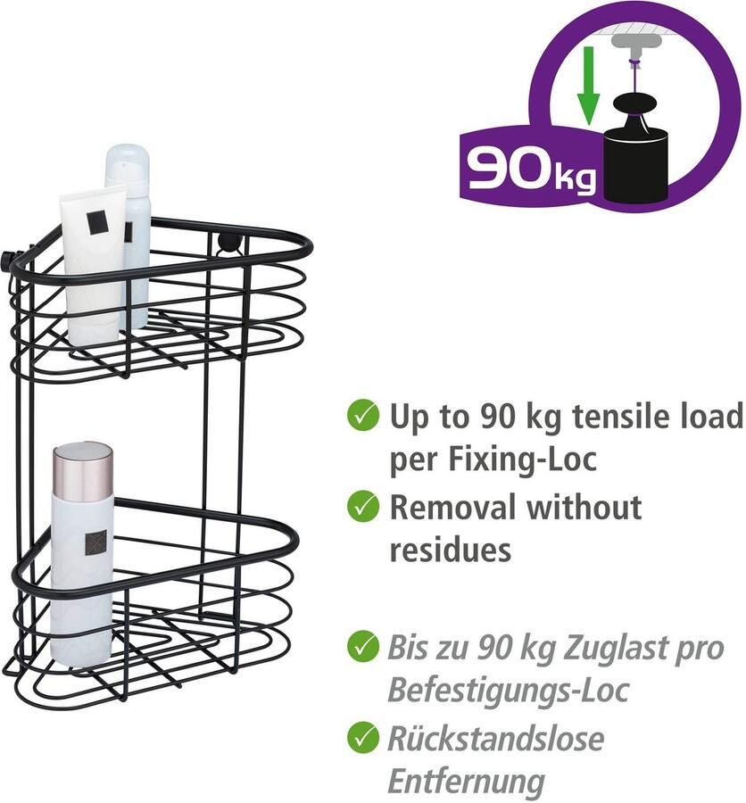 Wenko Badkamerrekje Trestina Hoekrek 2 etages - Foto 6