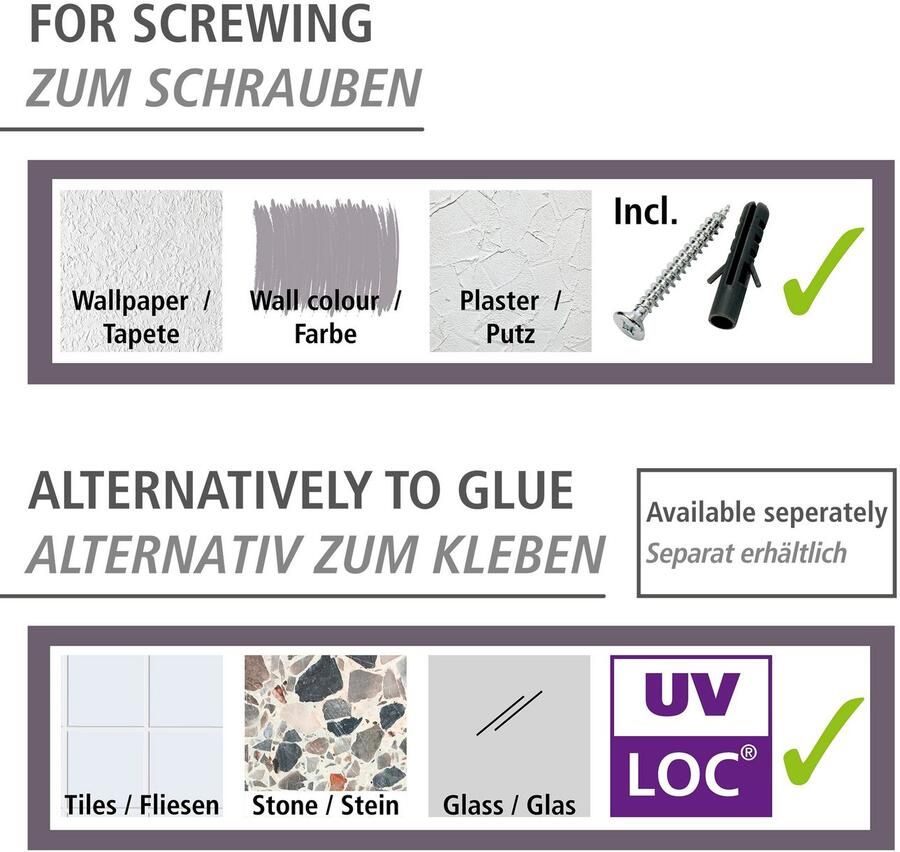 Wenko Badkamerrekje Trestina Hoekrek 2 etages - Foto 6