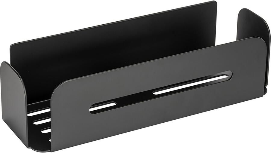 Wenko Badkamerrekje Turbo-Loc model Bivio van aluminium voor shampoo roestvrij bevestiging zonder boren - Foto 4