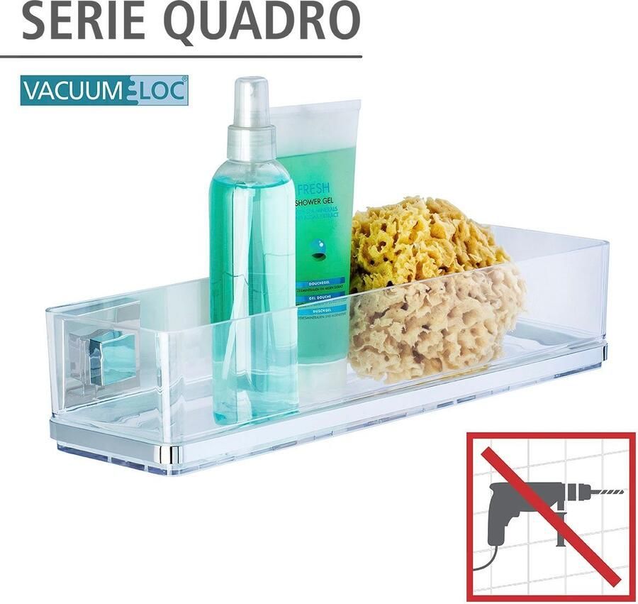 Home24 Douchebakje Vacuum Loc Quadro WENKO - Foto 5