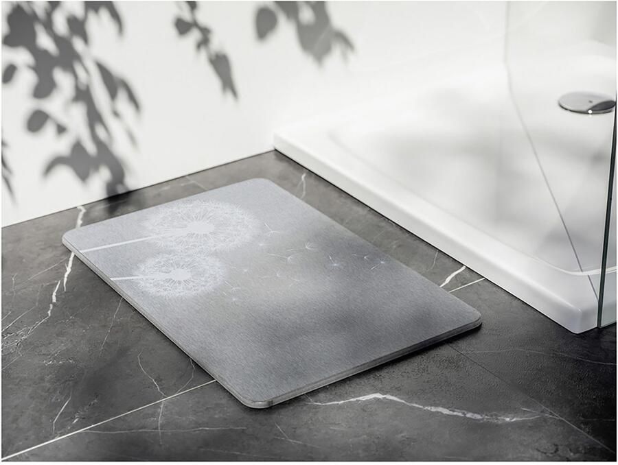 Wenko Badmat Model Astera antislip sterk waterabsorberend van kiezelgur (1 stuk) - Foto 3